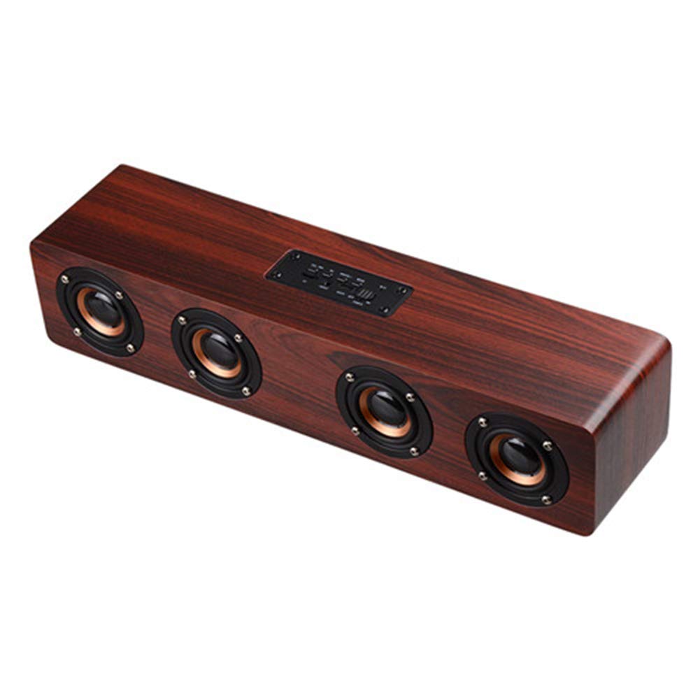 wooden soundbar