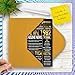 Gold 43rd Birthday Card for Men Women - Black & Golden Newspaper Born in 1982 - Happy 43 Birthday Cards for Nephew Sister Son Neighbour Cousin Daughter, 5x7 Inch Bday Greeting Cards