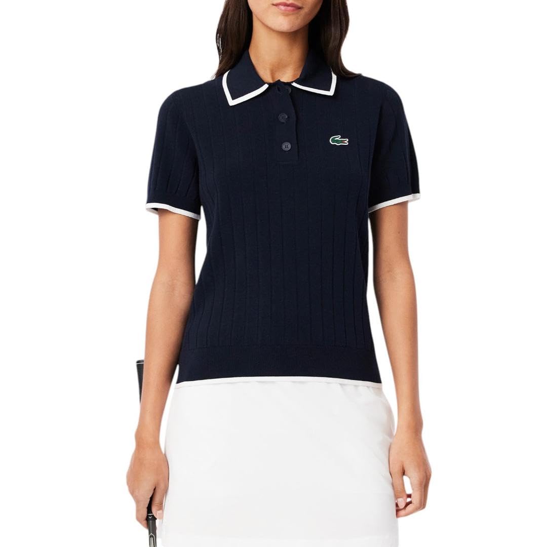 

                                                    Lacoste Women's Sport Short Sleeved Polo Collar Go