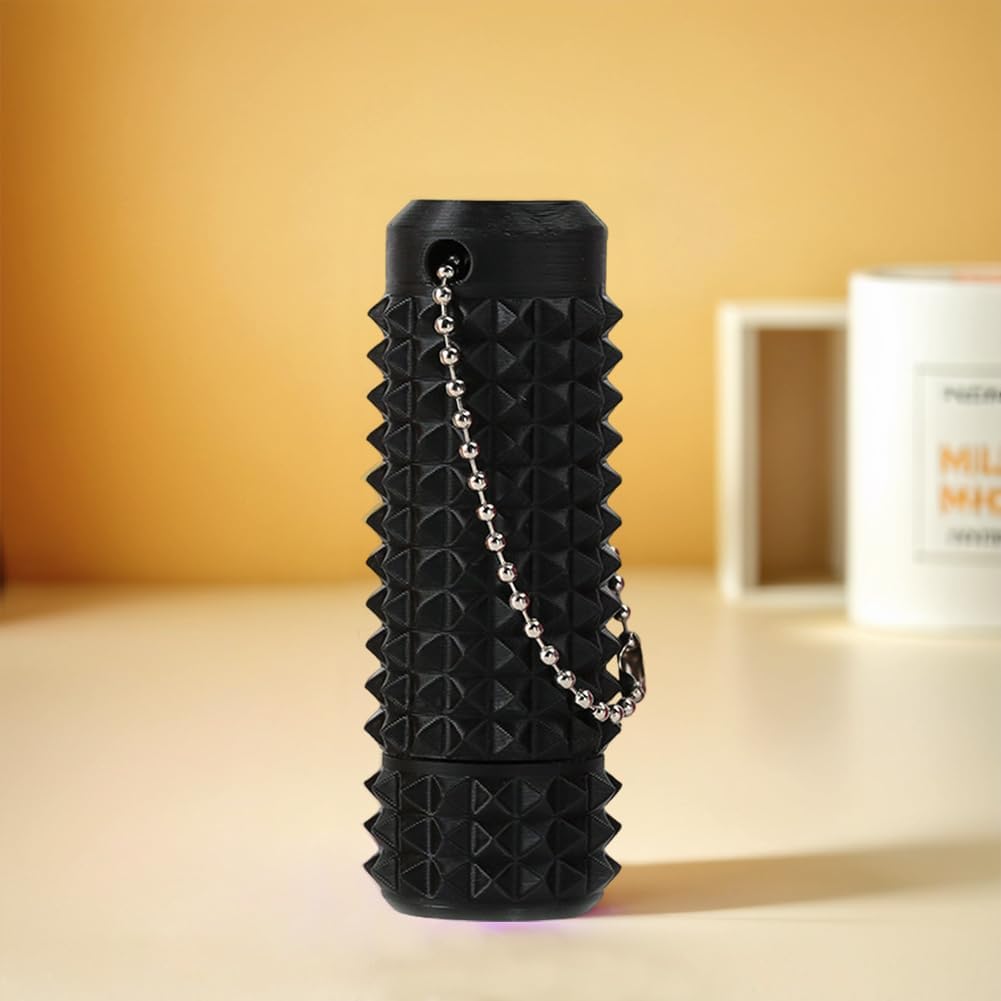 3Pcs Upgrade Little Pain Ouchies Pain Stim Fidget, 3D Printed Fidget Toys Anxiety Relief Items, Rotatable Grippie Stim Keychain, Stim Toys for Autistic Adults, Hard Spiky Sensory Toys, Novelty Gifts