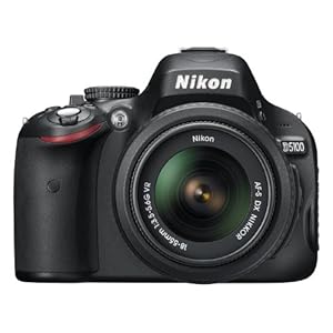 Nikon D5100 DSLR Camera with 18-55mm f/3.5-5.6 Auto Focus-S Nikkor Zoom Lens (OLD MODEL)