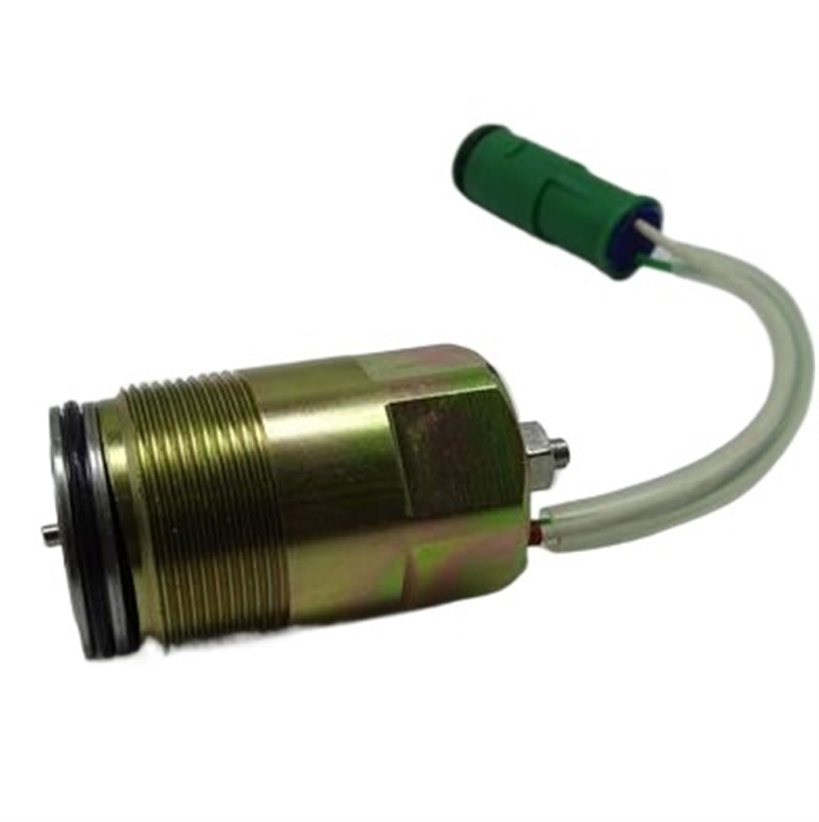 2436U1453S8 2436R884F1 2436r884f3 Hydraulic Pump Solenoid Valve for Excavator SK100 SK120 SK200 SK210 K220 SK250-3 -5(Greenplug with Screw)