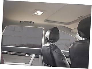 Wakauto 2Pcs Sombra De Sol Do Carro Cortina De Carro Sombra De Janela De Carro Sombra De Janela Preta Cortinas De Verão Cortina De Luz De Carro Lateral Automática Película De Proteção De