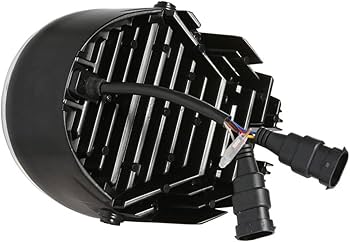 Amazon.com: Z-OFFROAD Black LED Headlight with Halo DRL