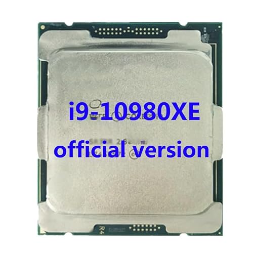 USED INTER core i9-10980XE 19-10980XE SRGSG processor 18C/36T 3GHZ 165W for 24.75MB server CPU PK 7920X
