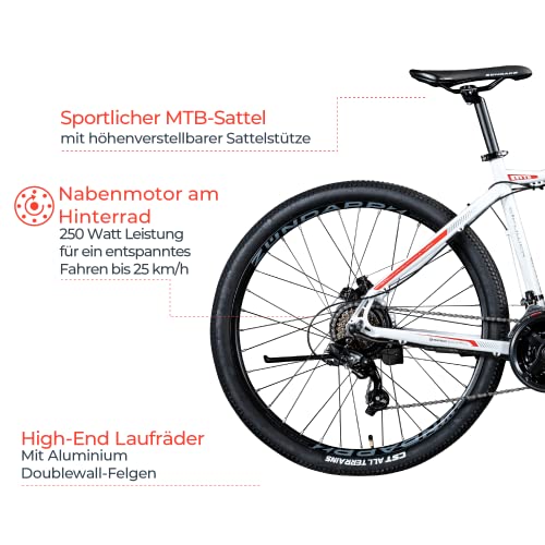 Zündapp E-Mountainbike 650B Hardtail Pedelec 27,5 Zoll