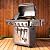 Coleman Revolution 4-Burner Gas Grill with Side Burner, 50,000 BTU Propane Grill with 680-Sq. In. Total Cooking Surface, Flare-Free Grates, and 4-Wheel Compact Cart, Portable BBQ in Stainless/Gray