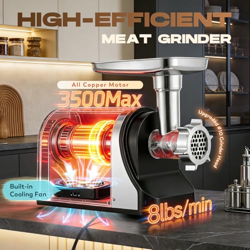 Electric Meat Grinder Heavy Duty