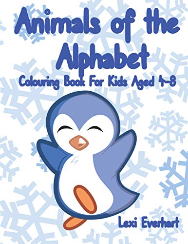 Animals of the Alphabet: Colouring Book For Kids Aged 4-8