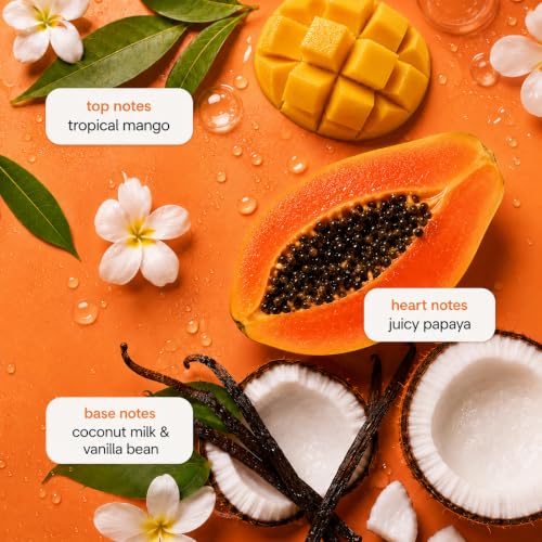 Image of Ginger Lily Farms Botanicals Shampoo, 12oz, Coco Mango | 100% Vegan & Cruelty-Free | Moisturizing Shampoo for All Hair Types