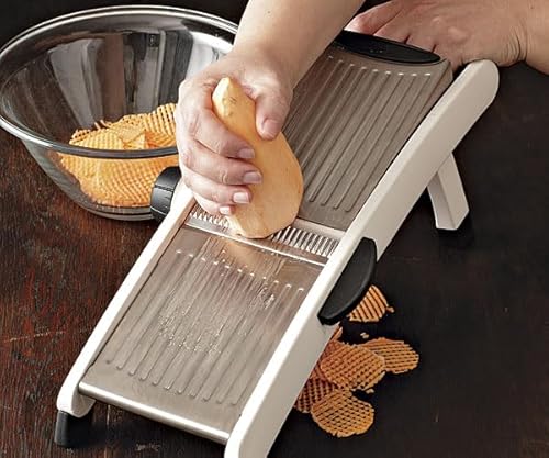 Mandoline Multifuncional Ajustável Lorben Cortador Fatiador Manual Legumes GT774