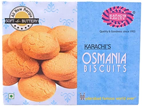Image of Karachi Bakery Osmania Biscuits, 400g (Pack of 2)