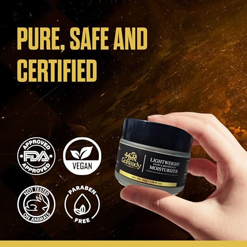 Image of Lightweight Glow & Brightening Moisturiser, 50g, Vegan, Paraben-Free