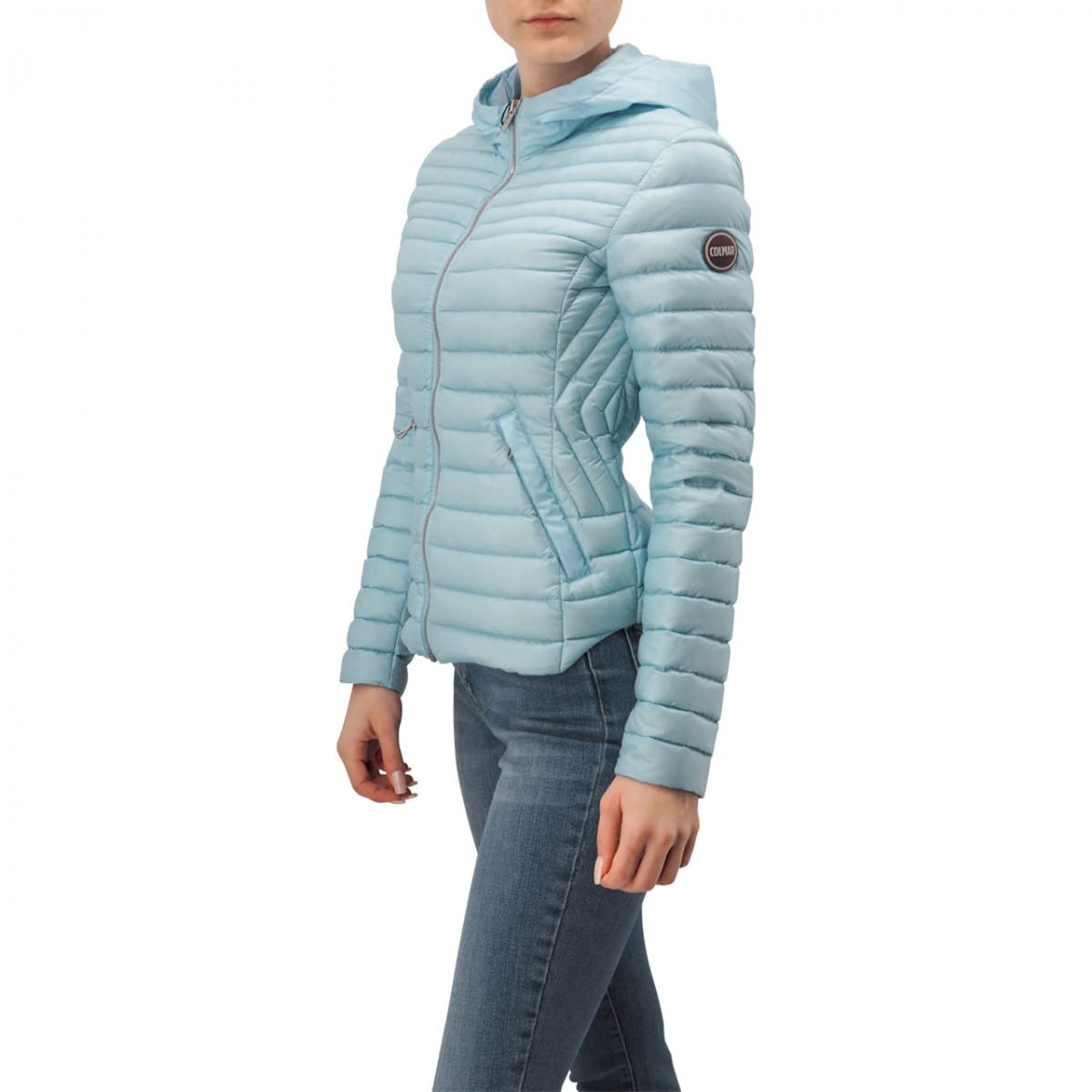 ColmarFitted Down Jacket with Hood