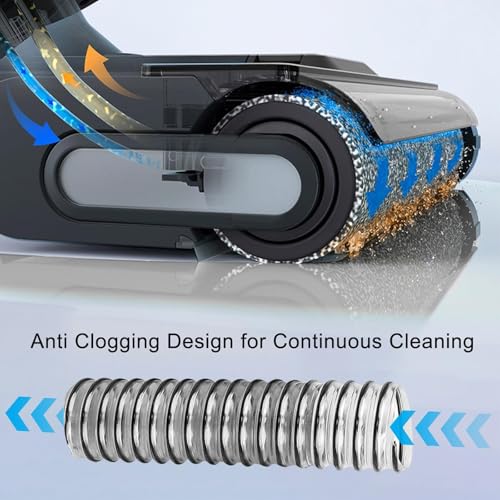 GisWell Reparatur-Ersatzschlauch für Tineco Floor ONE S3,S5,S6,S7,iFLOOR 3,Breeze mit Schraubendreher und Reinigungsbürste