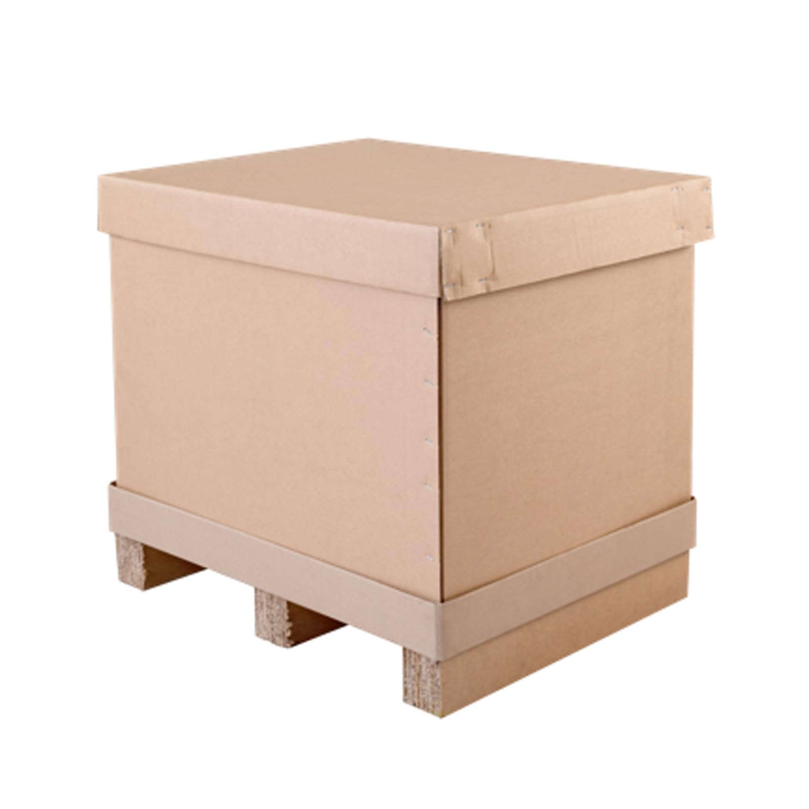 Imballaggi Point – Cassa in cartone fondo+coperchio 116.5x77.5x90 cm (fondo 120x80x11) – Ideale per stoccaggio, fiere, archivio e spedizioni su pallet – Set da 3 pezzi