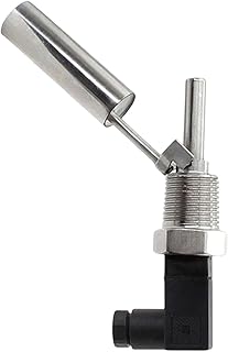 Sensores de nível de líquido - Detector de água em aço inoxidável para tanques de água - Sensor de controle de nível, controlador de flutuação para bomba de água, para aquário, lago de Enjovdery
