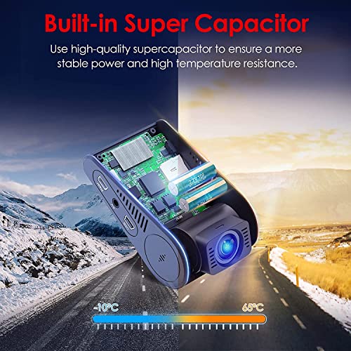 VIOFO A129 Pro Duo 4K Dual Dash Cam 3840 x 2160P Ultra HD 4K Front and 1080P Rear Car WiFi Dash Camera 8MP Sensor GPS, Buffered Parking Mode, G-Sensor, Motion Detection, WDR, Loop Recording - Image 3