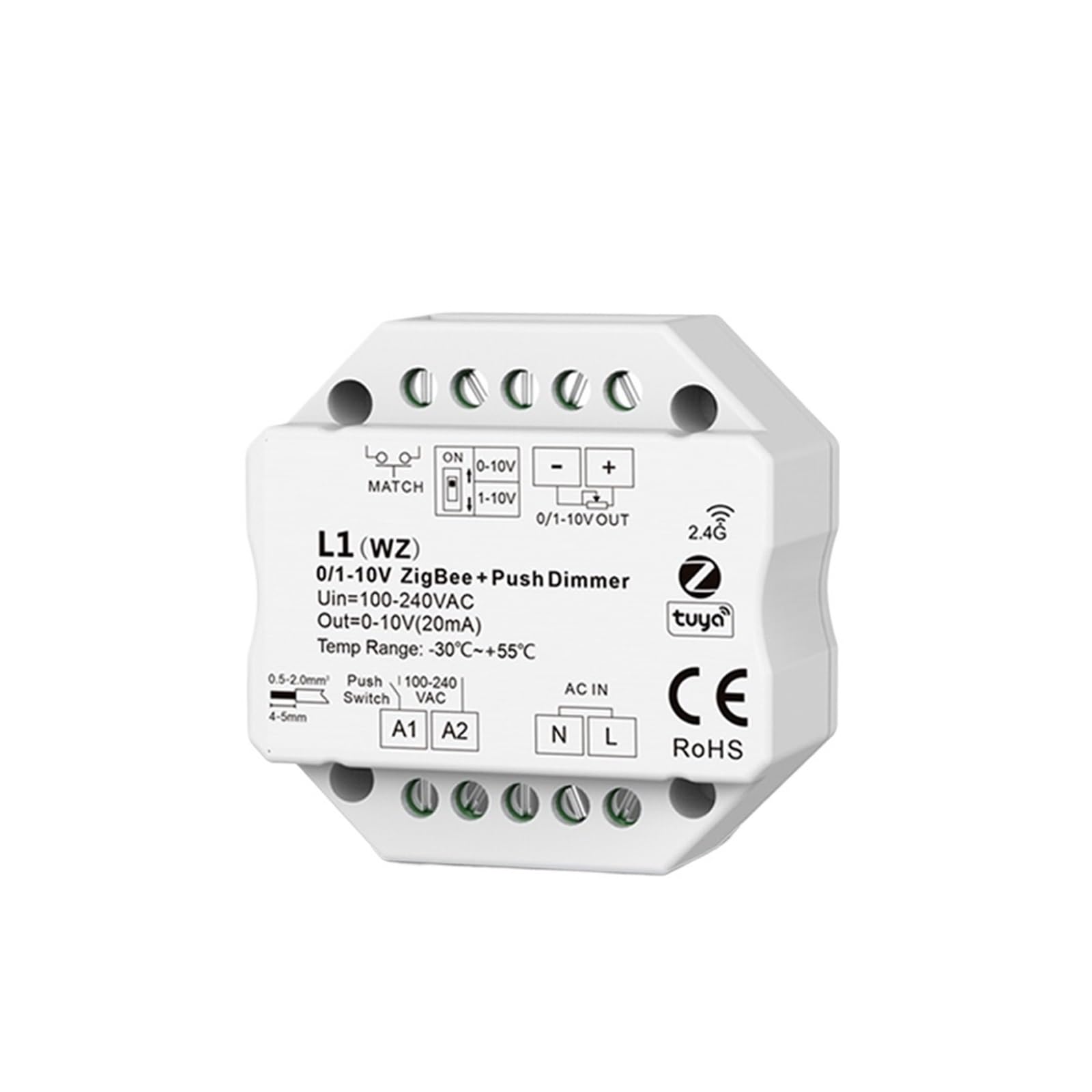 Variateur de tension 0-10V pour éliminer le scintillement des ampoules LED