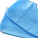 3X Silicone Waterproof Shoe Covers, Rubber Rain Shoe Cover Galoshes Overshoes Reusable Cycling Shoe Protectors for Women Men Kids, Rain Snow