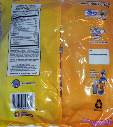 Vero Pica Fresa Gomitas Enchiladas Hot 100 Pcs Selladas miniatura 3