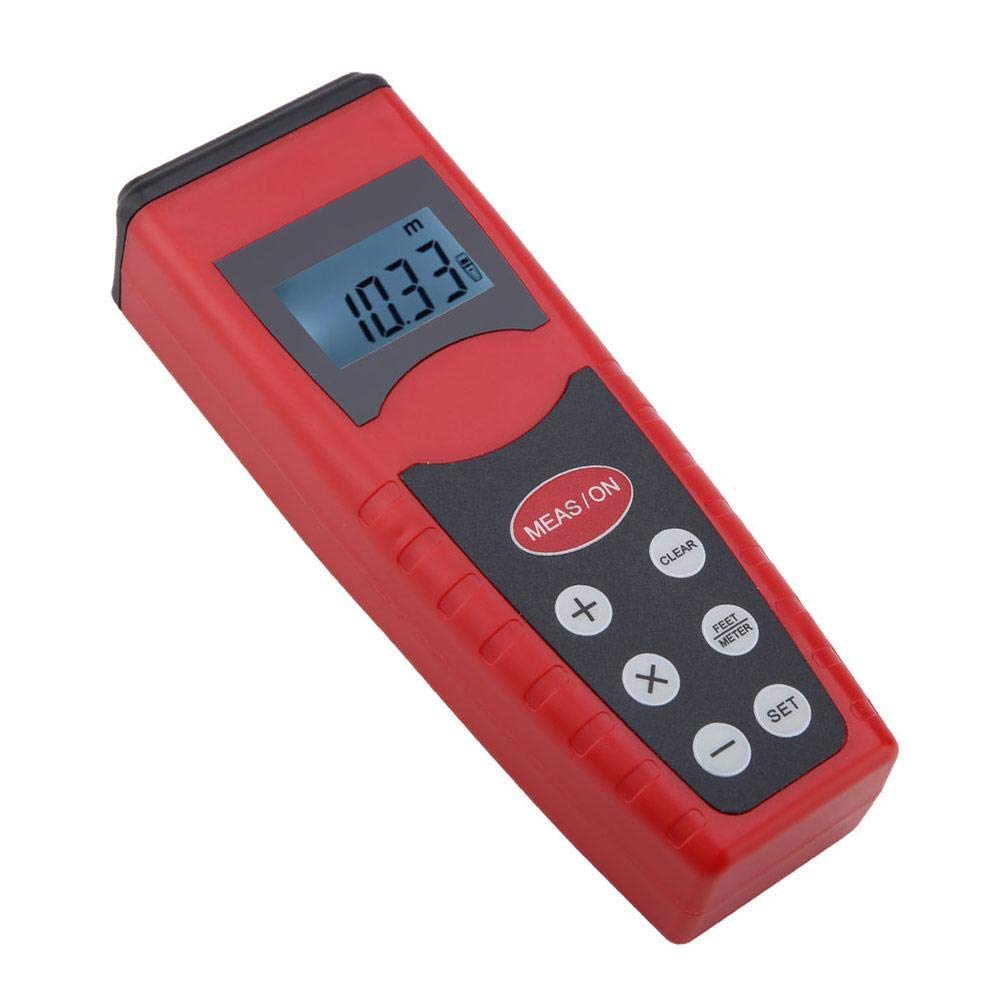 CP3000 Télémètre Ultrasonique Numérique, Compteur de Distance Électronique de Longueur avec Écran LCD