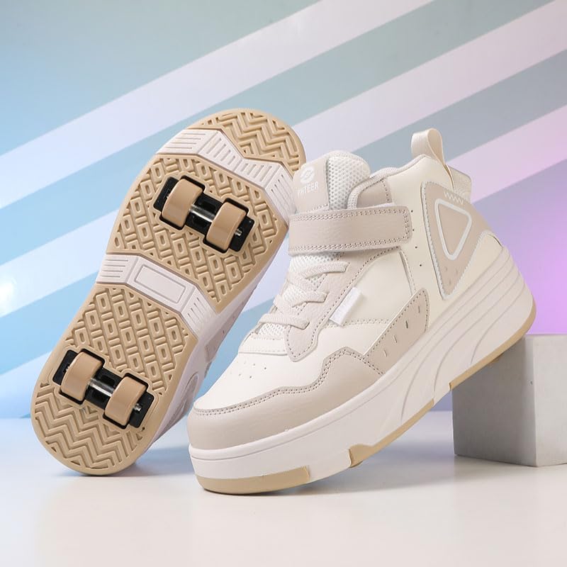 Unisex Roller Shoes for Kids Sneakers Rotary Buckle Detachable Skate Shoes Impact Resistant Hiking Outdoor Activities2