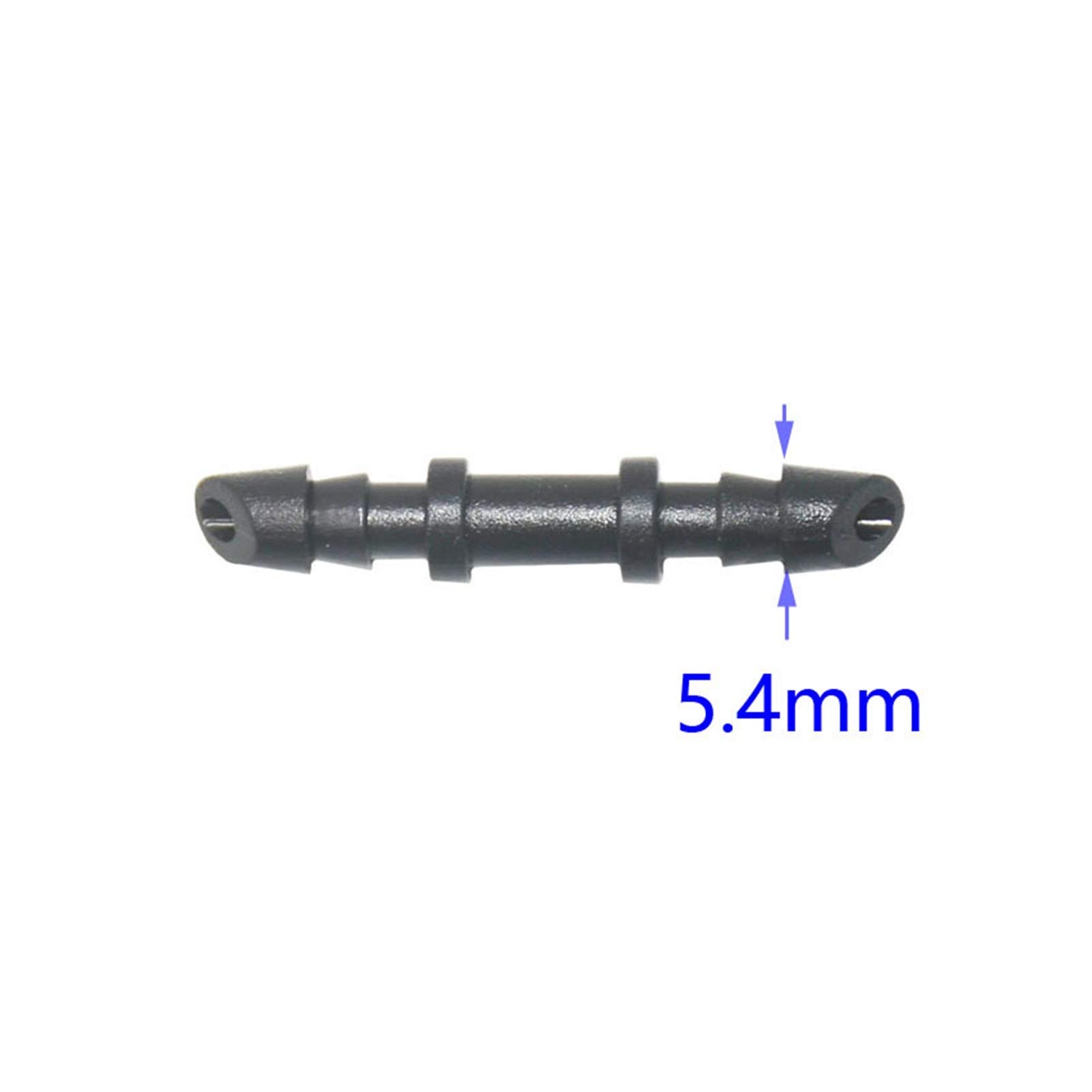 Raccord D'Arrosage Pour Tuyau D'Arrosage, 1 000 Pièces, Raccord Coudé 1/4" 1/8" Avec Embout Cannelé Droit 6 Mm/Orange