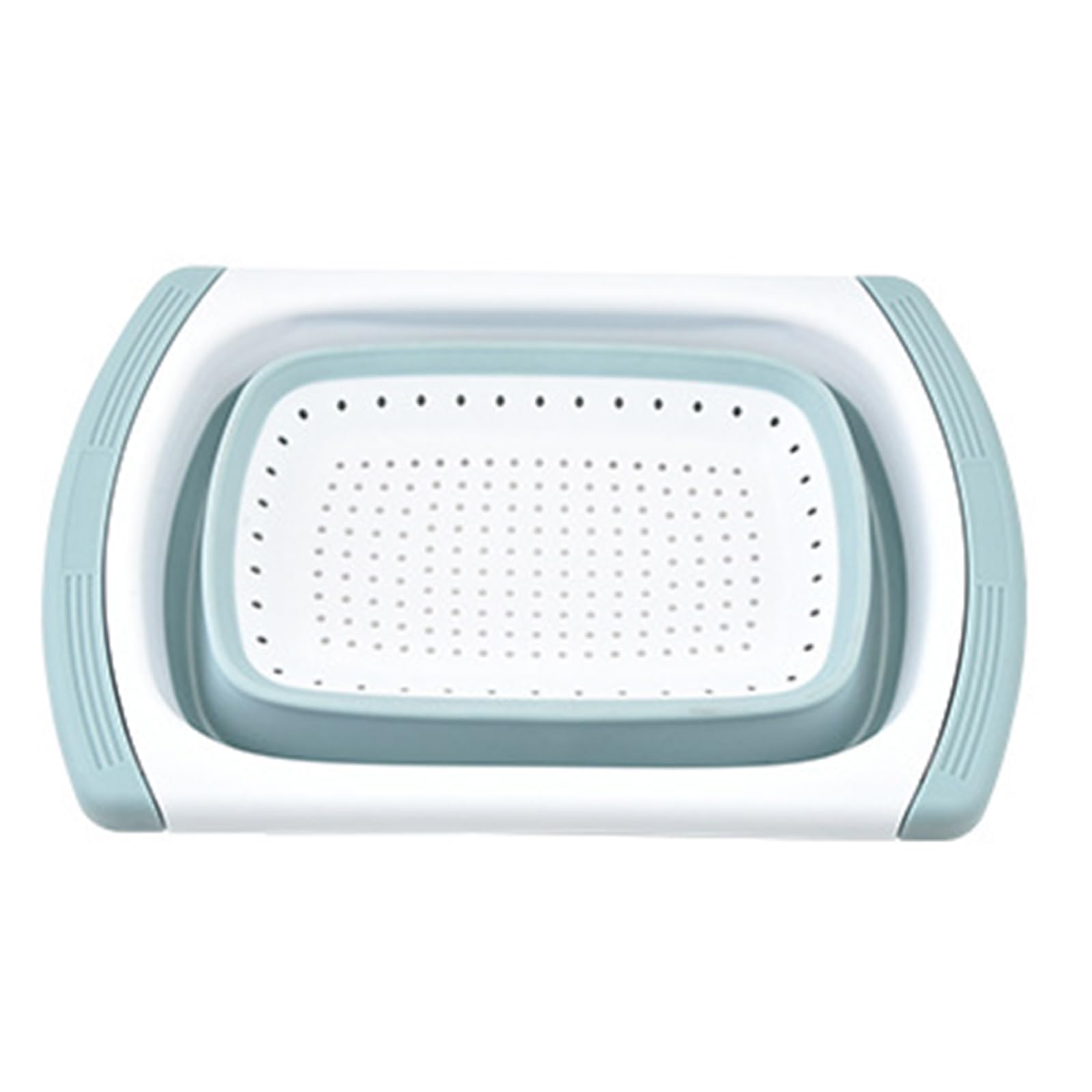 uikios Vegetable Fruit Washing Drain Basket Expandable Sink Basket Drying Rack for Efficient Washing and Draining Extendable Colander