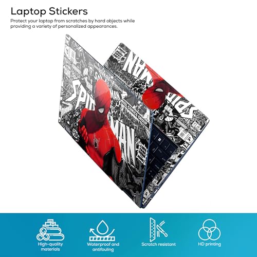 Image of Full Body Laptop Skin /Sticker /Cover Bubble-Free| Laminated| Removable| HD Quality Sticker for Laptops Upto 15.6 Inches Compatible with Hp /Dell /Acer /Lenovo /Asus etc.