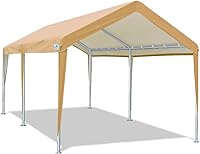 Vista 14 de Advance Outdoor - Toldo de 10 x 20 pies, resistente, para auto, toldo portátil, garaje, tienda de campaña para fiestas, refugio para bote, altura