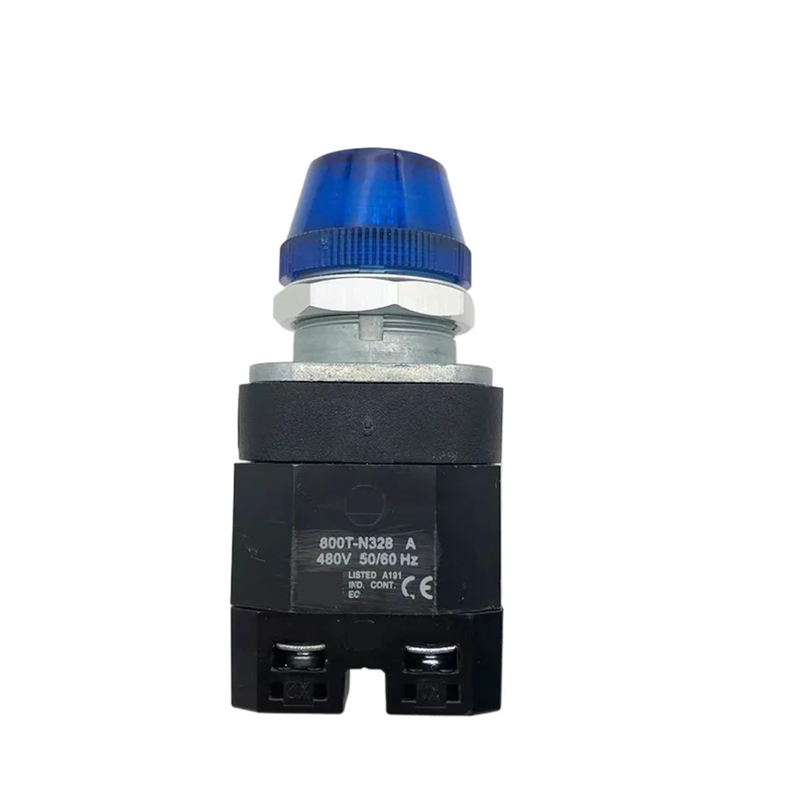 Interruptor de botón pulsador 800TC-PH46B Interruptor de botón pulsador de luz indicadora de 30 mm