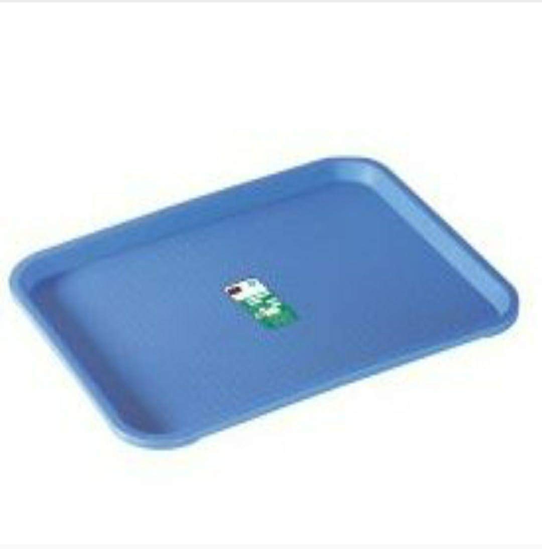 Foliam Food Grade Unbreakable Material Rectangular Plastic Serving Tray for Home, for Kitchen, Idle for, Tea, Coffee, Dinner (31 X 41 cm) 2