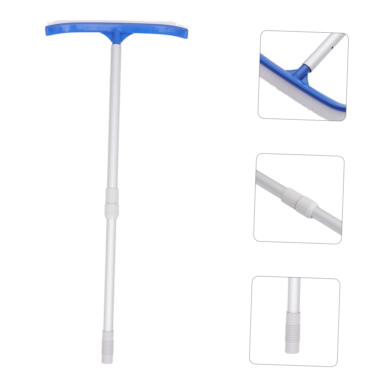 Toddmomy Brosse de Piscine à Main pour Nettoyer Fond et Parois Nettoyeur Portatif et Léger avec Poignée Ergonomique pour Piscines et Spas