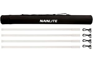 NANLITE PavoTube T8-7X RGBWW LED Pixel Tube 4-Kit