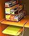 Deco Brothers Wrap Organizer Rack for Kitchen Cabinet, 3 Tier, Bronze