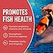 Blue Ridge Koi Fish Food 2lb - Koi Food Mini Growth Formula, Goldfish Food, Premium Fish Food for Ponds, Ponds Fish Food, Floating Pond Pellets