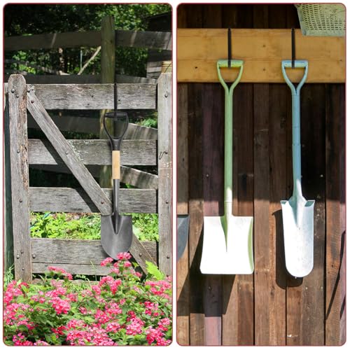 flintronic Türhaken zum Einhängen, 4 Stück Kleiderhaken Tür mit Filz-Pads als Oberflächenschutz, Kleider-Haken für die Türaußenseite, Garderobenhaken, Haken Edelstahl, Türgarderobe zum Einhängen