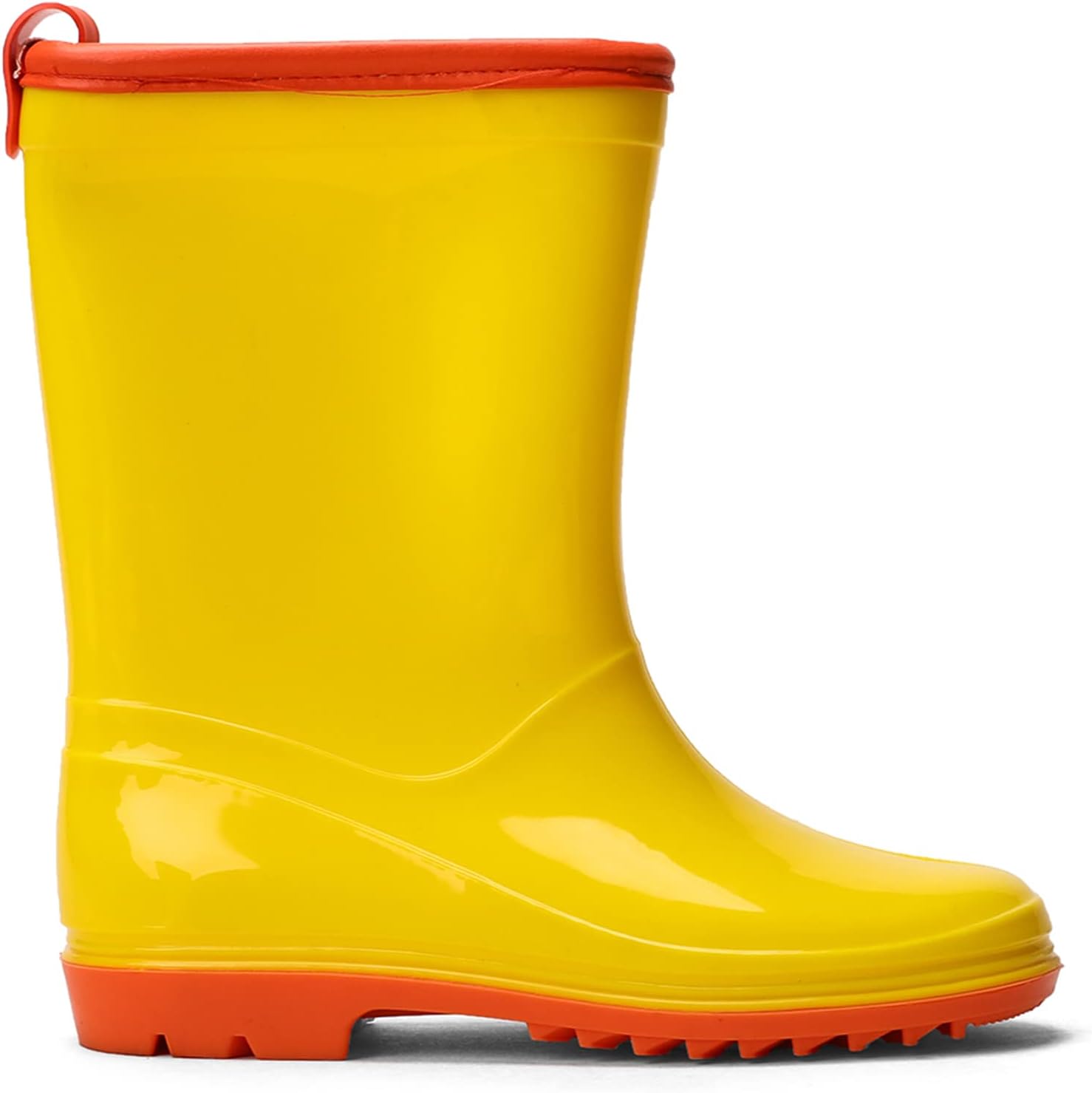 Kids Rain Boots Waterproof Rain Boot with Easy On for Toddler/Little Kid/Big Kid