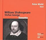  Sonette: Übertragung von Stefan George / Buch UND Hörbuch, 2 CDs, 1 Textbuch (Sinus Literatur. Buch und Hörbuch)