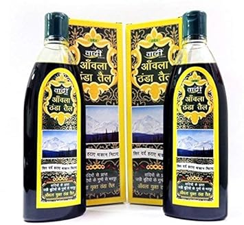 Vaadi Herbals Amla Cool Oil with Brahmi & Amla Extract - Pack of 2 Hair Oil (100 ml)