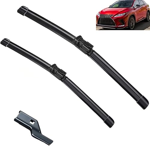 Miniatura 1 de Wiper Front Wiper Blades Compatible with Lexus RX RX200t RX300 RX450h 2016-2020 Windshield Windscreen Window Brushes 26''+20''