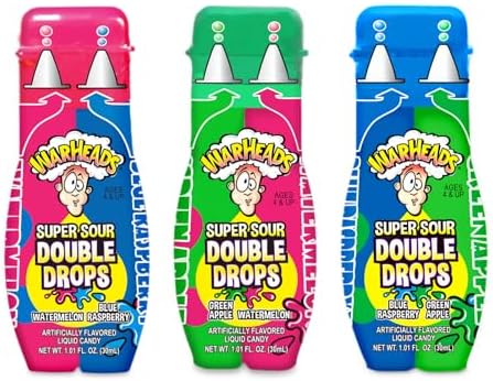 Custom Variety Pack Super Sour Double Drops- Pack of 3