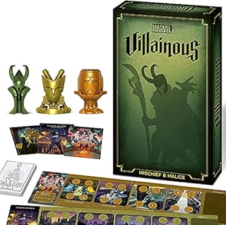 Ravensburger Marvel Villainous Mischief & Malice - Strategy Board Games for Adults and Kids Age 12 Years Up - Can Be Played as a Stand-Alone or Expansion