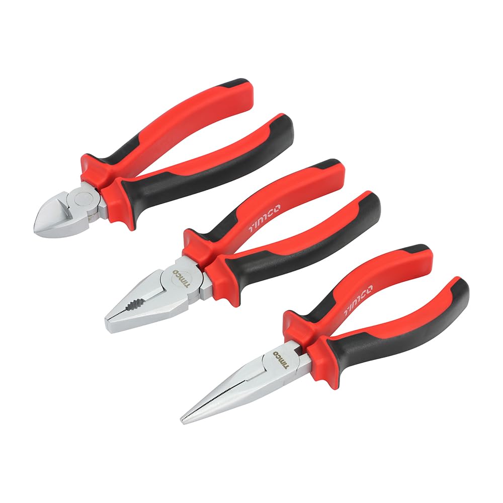 Timco Red General Purpose Pliers Set