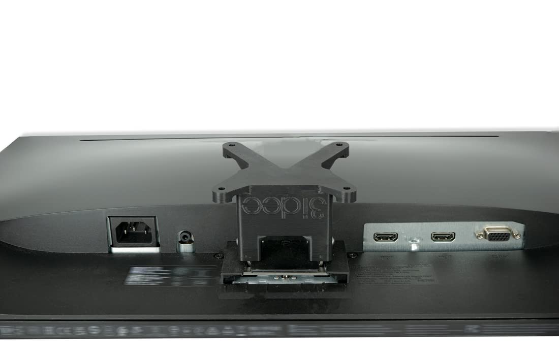 3IDEE Adapter VESA kompatybilny z monitorem DELL (S2216M, S2316H, S2316M, S2317HJ, S2416H, S2717Q, S2817Q, SE2216H, SE2416H, SE2416HSC, SE2416HX, SE2716H, SE2717HR, SE2717HX, SE2417HGX) – w zestawie śruby – 75 x 75 mm