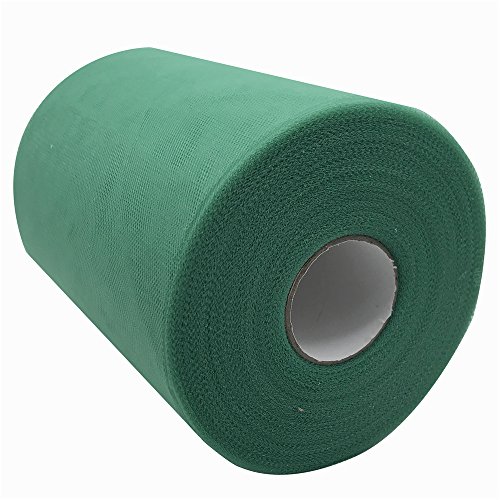 Rouleau de tulle 15,2 cm X 91,4 m 59 Couleurs Disponibles, chemin de table, nœud de chaise, tutu, couture, bricolage, tissu, mariage, fête emballage de cadeau olive-drab