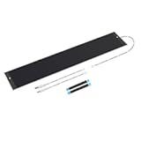 Rollerhouses Solar Panel Charger 12&period;6V&sol;16&period;4V 5&period;9W for Motorized Blinds & Shades – 2-Pin Power Connection – Easy Mounting with Adhesive Tape & Screws