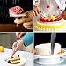 WisFox Cake Turntable, Torta Giratoria, Decoración de Pasteles 24 Boquillas Torta giratoria,...