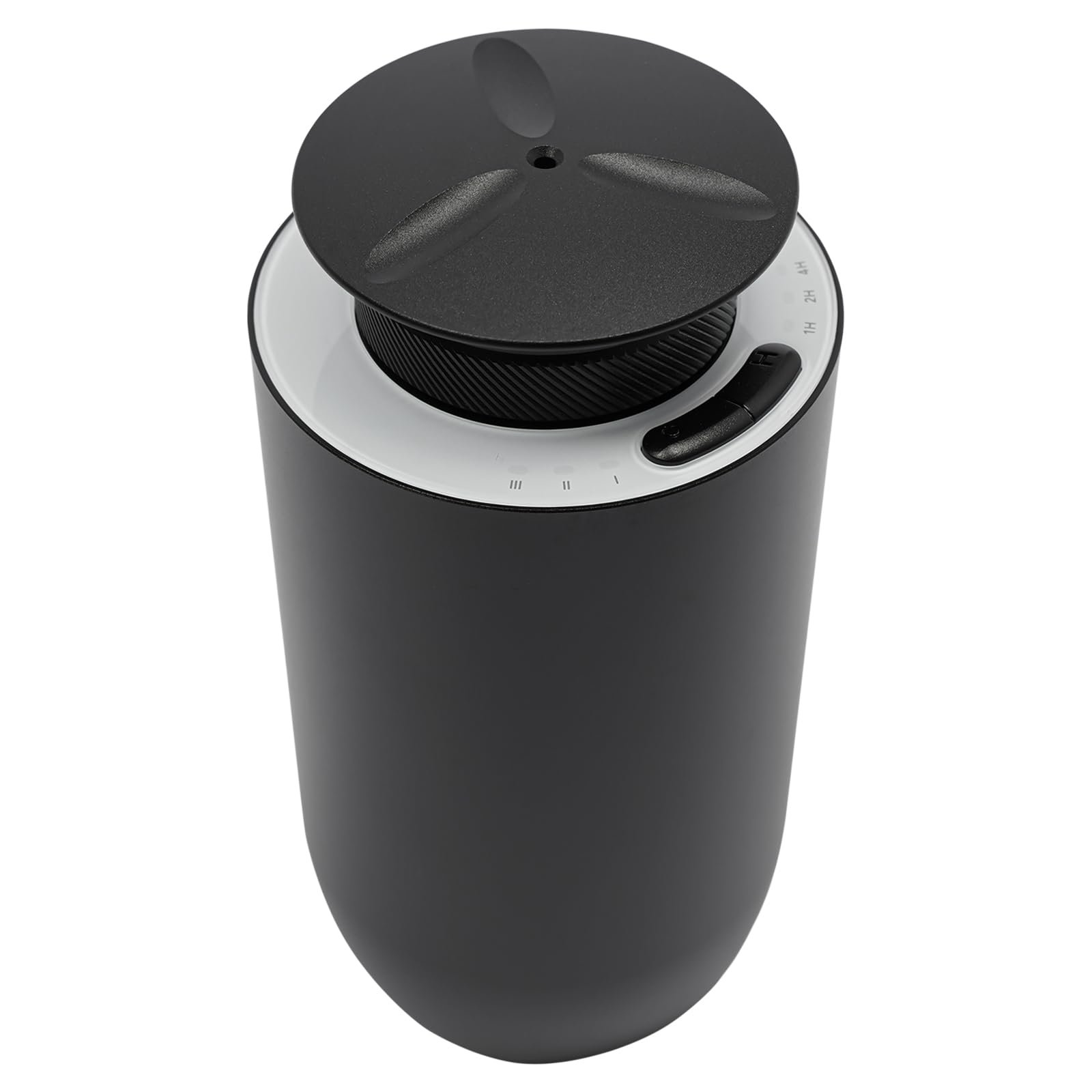 Diffusore senza acqua, ricaricabile, con capacità di 10 ml, mini diffusore portatile a batteria, per casa, auto, ufficio, kit AN8, nero